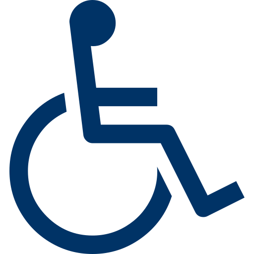 Symbol für Rollstuhlgängigkeit